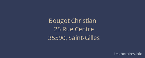 Bougot Christian
