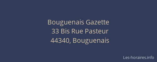Bouguenais Gazette