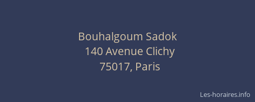 Bouhalgoum Sadok