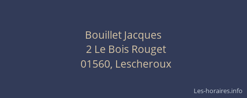 Bouillet Jacques