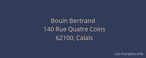 Bouin Bertrand