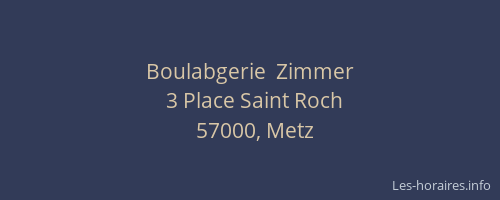 Boulabgerie  Zimmer