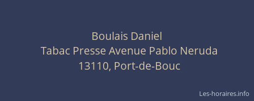 Boulais Daniel
