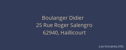 Boulanger Didier