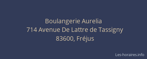 Boulangerie Aurelia