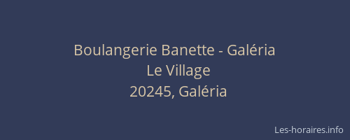 Boulangerie Banette - Galéria