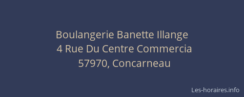 Boulangerie Banette Illange