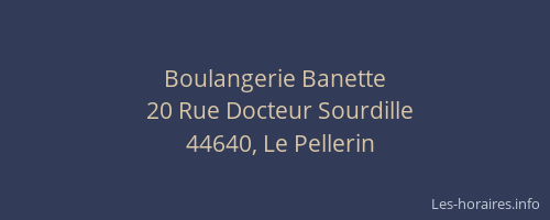 Boulangerie Banette