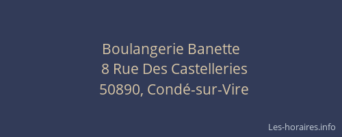 Boulangerie Banette