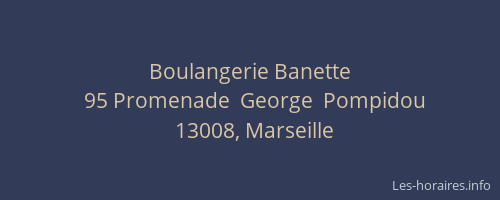Boulangerie Banette