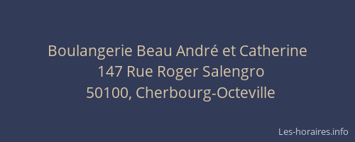 Boulangerie Beau André et Catherine