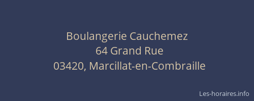Boulangerie Cauchemez