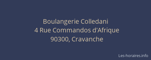 Boulangerie Colledani