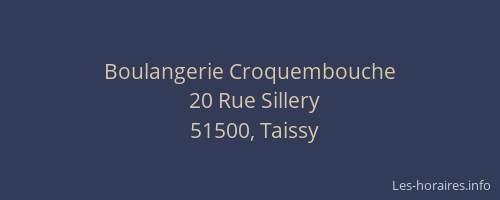 Boulangerie Croquembouche