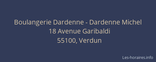 Boulangerie Dardenne - Dardenne Michel