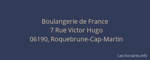 Boulangerie de France