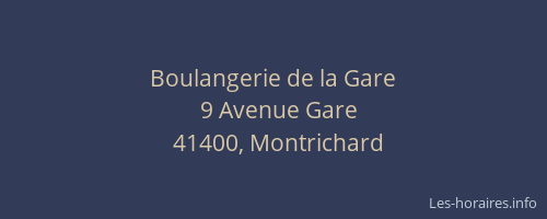 Boulangerie de la Gare