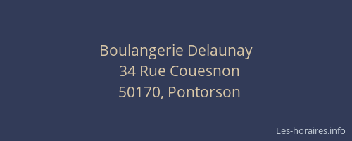 Boulangerie Delaunay
