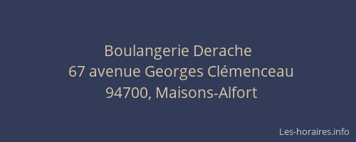Boulangerie Derache
