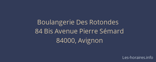Boulangerie Des Rotondes