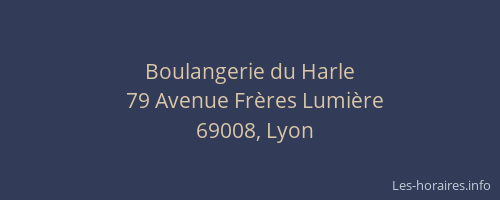 Boulangerie du Harle