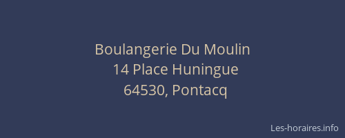 Boulangerie Du Moulin