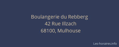 Boulangerie du Rebberg
