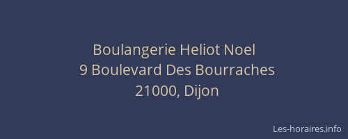 Boulangerie Heliot Noel
