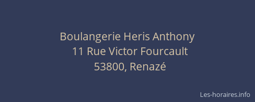 Boulangerie Heris Anthony