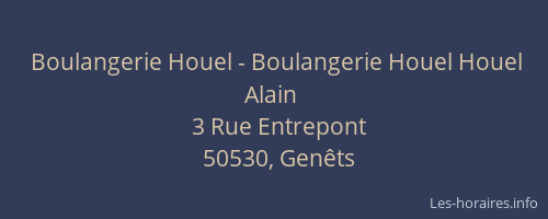 Boulangerie Houel - Boulangerie Houel Houel Alain