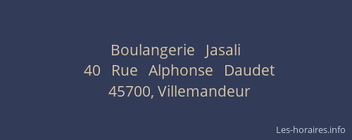 Boulangerie   Jasali