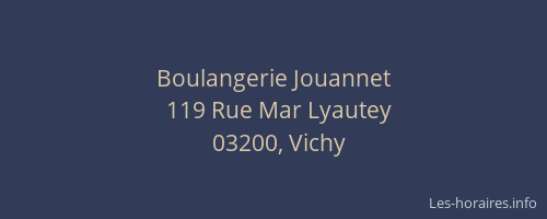 Boulangerie Jouannet