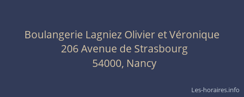 Boulangerie Lagniez Olivier et Véronique