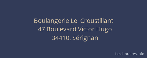Boulangerie Le  Croustillant