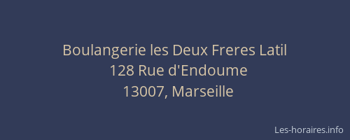 Boulangerie les Deux Freres Latil