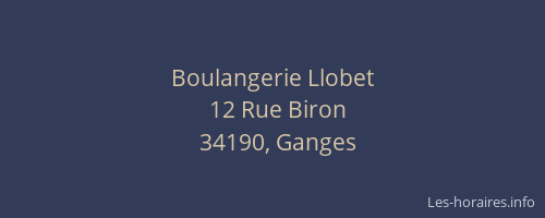Boulangerie Llobet