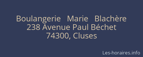 Boulangerie   Marie   Blachère
