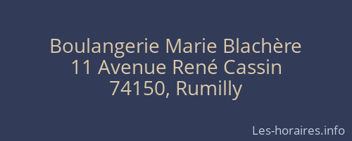 Boulangerie Marie Blachère