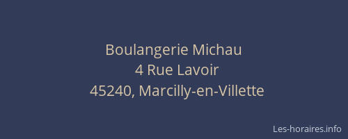 Boulangerie Michau