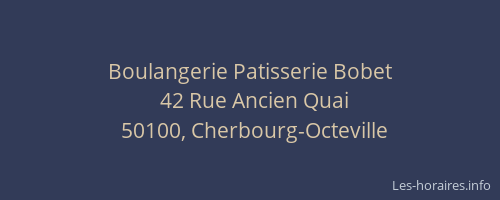 Boulangerie Patisserie Bobet