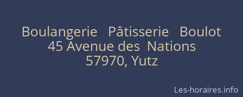 Boulangerie   Pâtisserie   Boulot