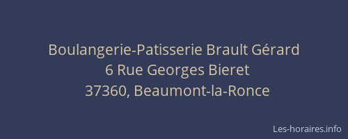 Boulangerie-Patisserie Brault Gérard