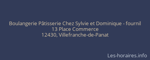 Boulangerie Pâtisserie Chez Sylvie et Dominique - fournil