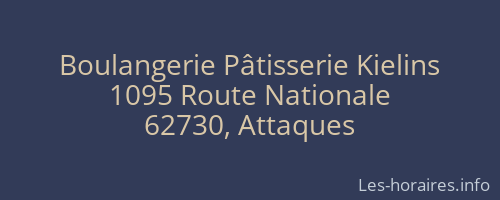 Boulangerie Pâtisserie Kielins