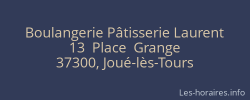 Boulangerie Pâtisserie Laurent