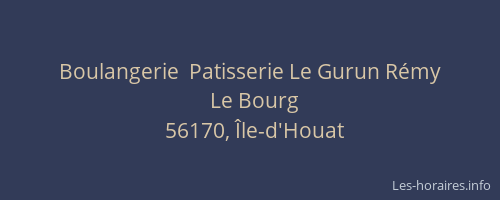 Boulangerie  Patisserie Le Gurun R&eacute;my