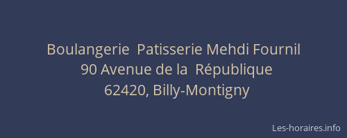 Boulangerie  Patisserie Mehdi Fournil