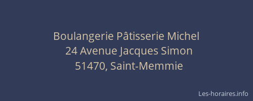 Boulangerie Pâtisserie Michel