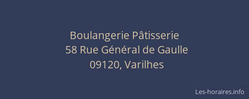 Boulangerie Pâtisserie