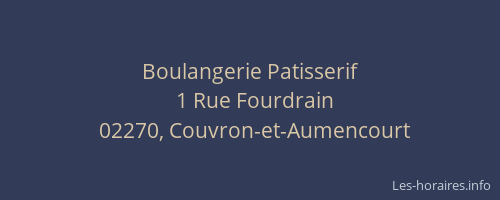 Boulangerie Patisserif